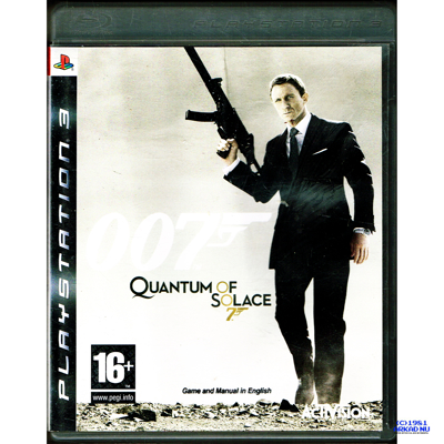 007 QUANTUM OF SOLACE PS3