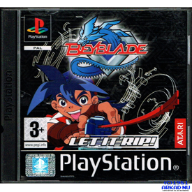 BEYBLADE LET IT RIP PS1
