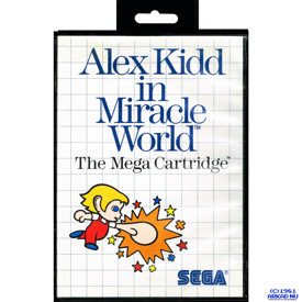 ALEX KIDD IN MIRACLE WORLD MASTERSYSTEM