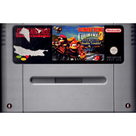DONKEY KONG COUNTRY 3 DIXIE KONG'S DOUBLE TROUBLE SNES