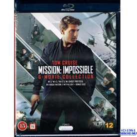 MISSION IMPOSSIBLE 6-MOVIE COLLECTION BLU-RAY