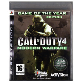 CALL OF DUTY 4 MODERN WARFARE GAME OF THE YEAR EDITION PS3 
