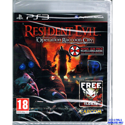 RESIDENT EVIL OPERATION RACCOON CITY PS3