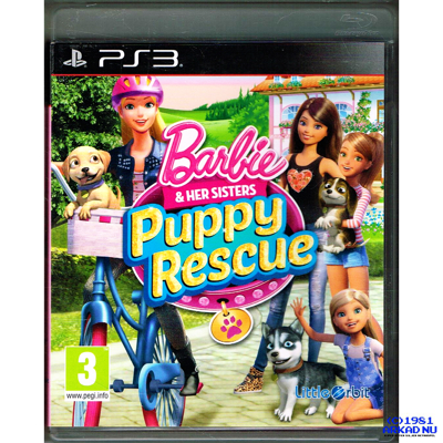 BARBIE & HER SISTERS PUPPY RESCUE PS3