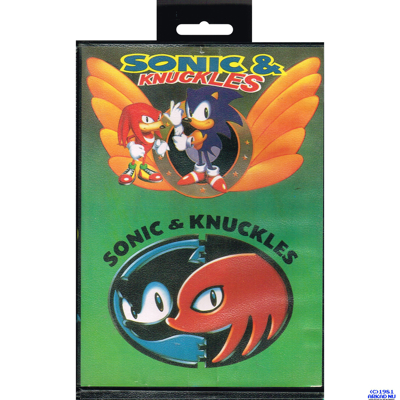SONIC AND KNUCKLES MEGADRIVE BOOTLEG