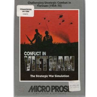CONFLICT IN VIETNAM C64 TAPE