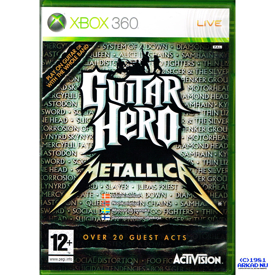 GUITAR HERO METALLICA XBOX 360