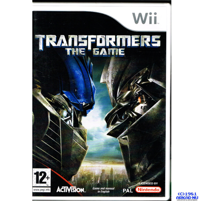TRANSFORMERS THE GAME WII