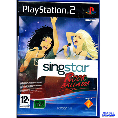 SINGSTAR ROCK BALLADS PS2 PROMO