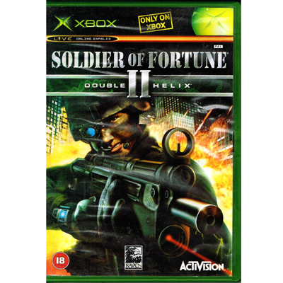 SOLDIER OF FORTUNE II DOUBLE HELIX XBOX