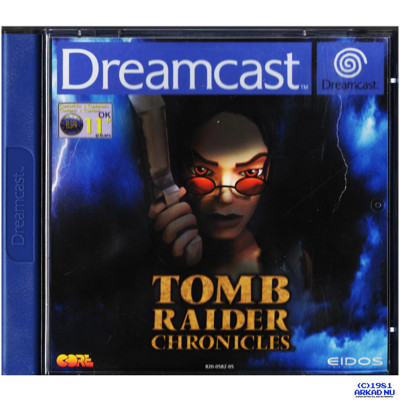 TOMB RAIDER CHRONICLES DREAMCAST