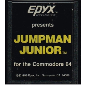 JUMPMAN JUNIOR C64 CARTRIDGE