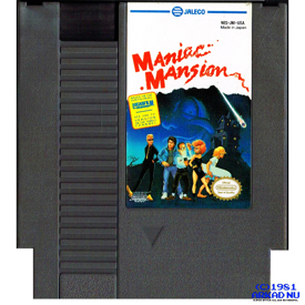 MANIAC MANSION NES REV-A USA