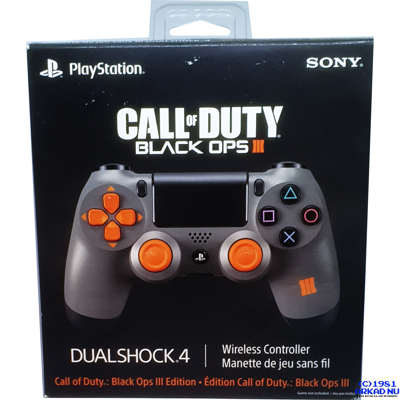 PLAYSTATION 4 DUALSHOCK 4 CALL OF DUTY BLACK OPS III LIMITED EDTION