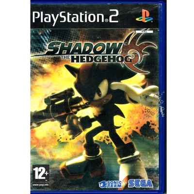 SHADOW THE HEDGEHOG PS2