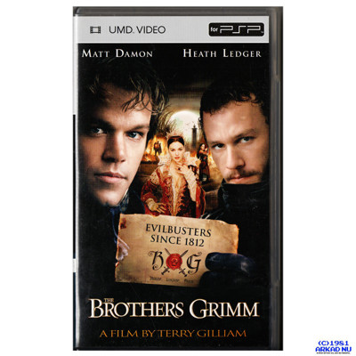 THE BROTHERS GRIMM PSP UMD