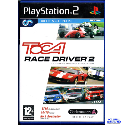 TOCA RACE DRIVER 2 PS2