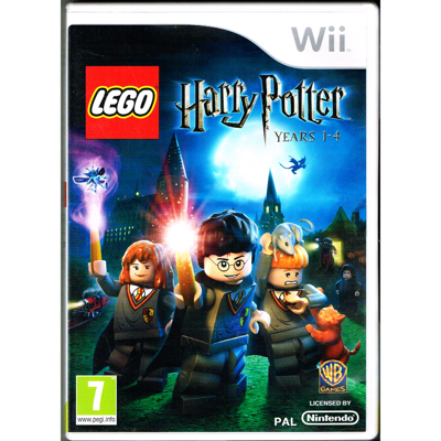 LEGO HARRY POTTER YEARS 1-4 WII