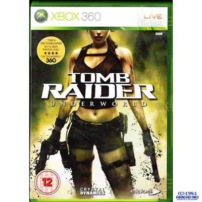 TOMB RAIDER UNDERWORLD XBOX 360