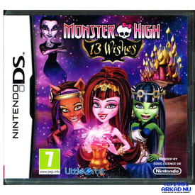 MONSTER HIGH 13 WISHES DS