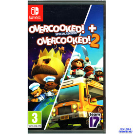 OVERCOOKED SPECIAL EDITION + OVERCOOKED 2 SWITCH