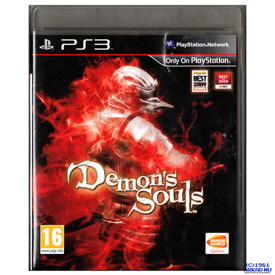 DEMONS SOULS PS3 RED COVER