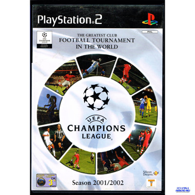 UEFA CHAMPIONS LEAGUE SEASON 2001 2002 PS2