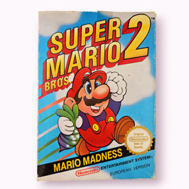 SUPER MARIO BROS 2 BIG BOX NES SCN