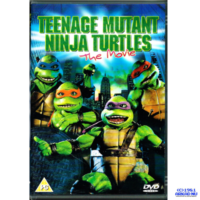 TEENAGE MUTANT NINJA TURTLES THE MOVIE DVD