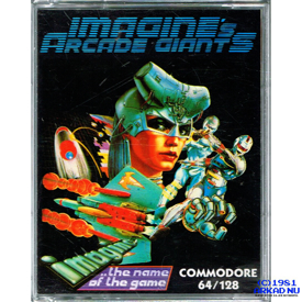 IMAGINES ARCADE GIANTS C64 KASSETT