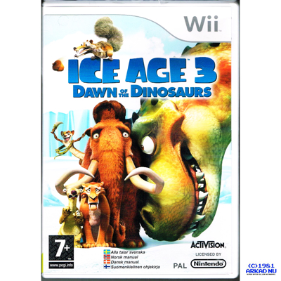 ICE AGE 3 DAWN OF THE DINOSAURS WII