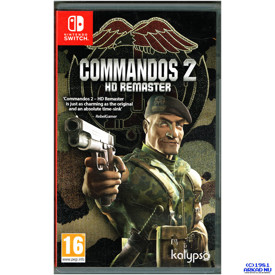 COMMANDOS 2 HD REMASTER SWITCH
