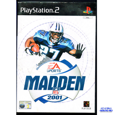 MADDEN NFL 2001 PS2