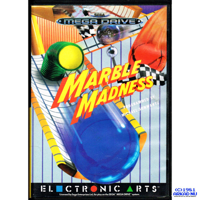 MARBLE MADNESS MEGADRIVE