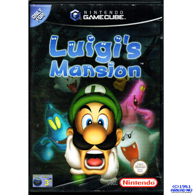 LUIGIS MANSION GAMECUBE