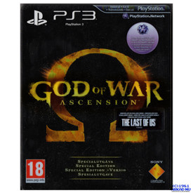 GOD OF WAR ASCENSION SPECIAL EDITION STEEL BOOK PS3