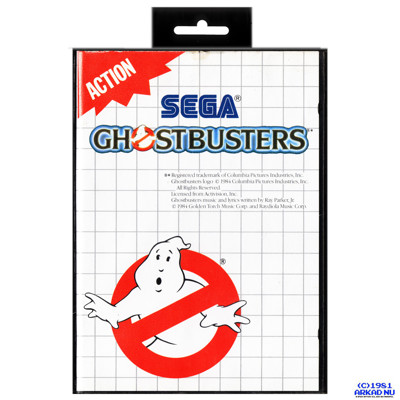 GHOSTBUSTERS MASTERSYSTEM
