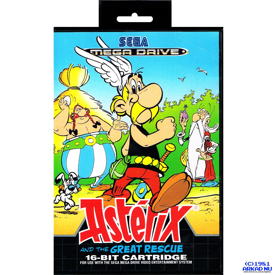 ASTERIX AND THE GREAT RESCUE MEGADRIVE