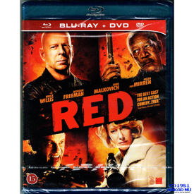 RED BLU-RAY + DVD