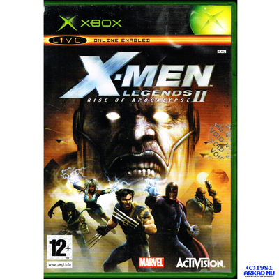X-MEN LEGENDS II RISE OF APOCALYPSE XBOX