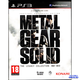 METAL GEAR SOLID THE LEGACY COLLECTION 1987-2012 PS3