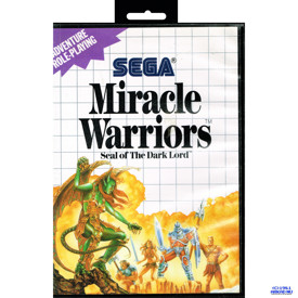 MIRACLE WARRIORS SEAL OF THE DARK LORD MASTERSYSTEM