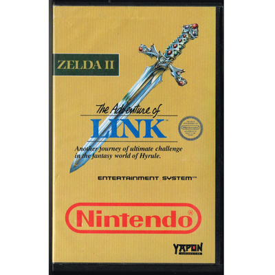 ZELDA II THE ADVENTURE OF LINK NES SCN YAPON
