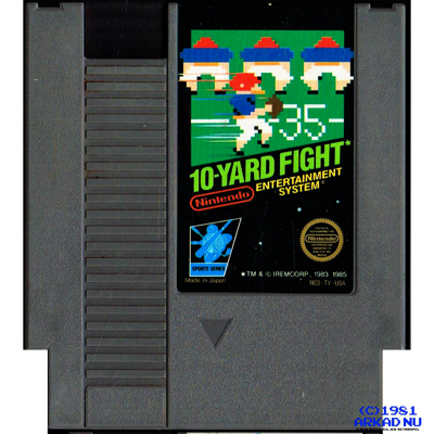 10 YARD FIGHT NES REV-A