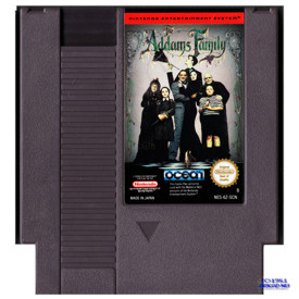 THE ADDAMS FAMILY NES SCN