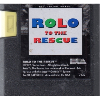 ROLO TO THE RESCUE MEGADRIVE