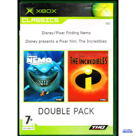 FINDING NEMO + THE INCREDIBLES DOUBLE PACK XBOX