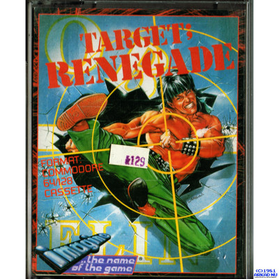 TARGET RENEGADE C64 TAPE