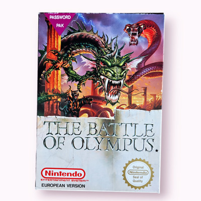 THE BATTLE OF OLYMPUS NES SCN