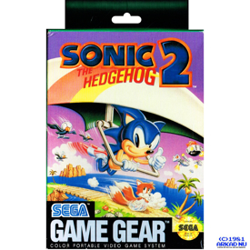 SONIC THE HEDGEHOG 2 GAME GEAR